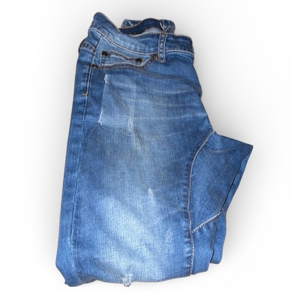 🌹𝐎𝐍𝐄 𝐓𝐄𝐀𝐒𝐏𝐎𝐎𝐍 𝐃𝐈𝐒𝐓𝐑𝐄𝐒𝐒𝐄𝐃 𝐒𝐊𝐈𝐍𝐍𝐘 𝐀𝐍𝐊𝐋𝐄 𝐉𝐄𝐀𝐍𝐒 - Picture 4 of 8